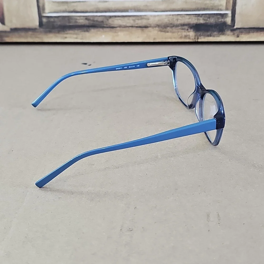DKNY DK5011 400 Blue Eyeglasses Frames 52-15-140 Designer Women Eyewear